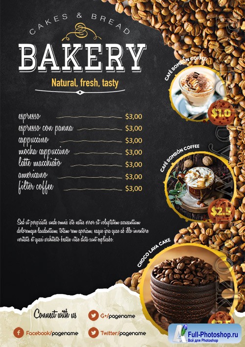 Coffee Shop - Premium flyer psd template