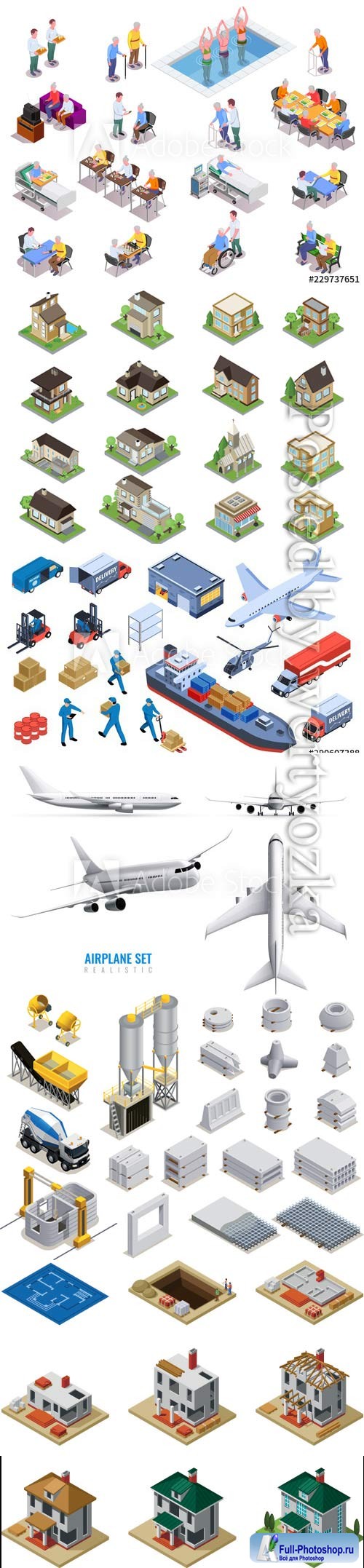 Flat isometric vector 3D concept illustration # 85