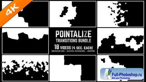 Videohive - Pointalize Transitions Bundle - 24925734