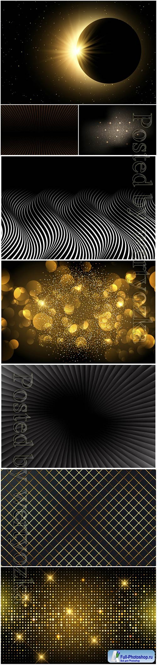 Luxury abstract backgrounds in vector # 10