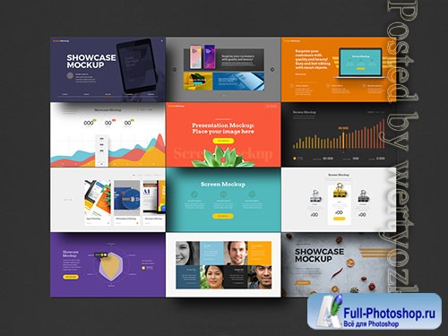 Presentation Showcase Mockup