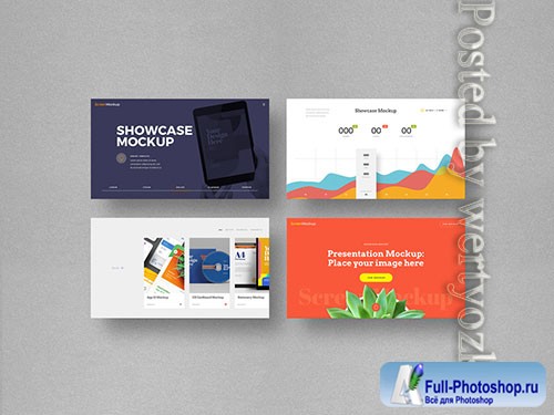 Presentation Showcase Mockup