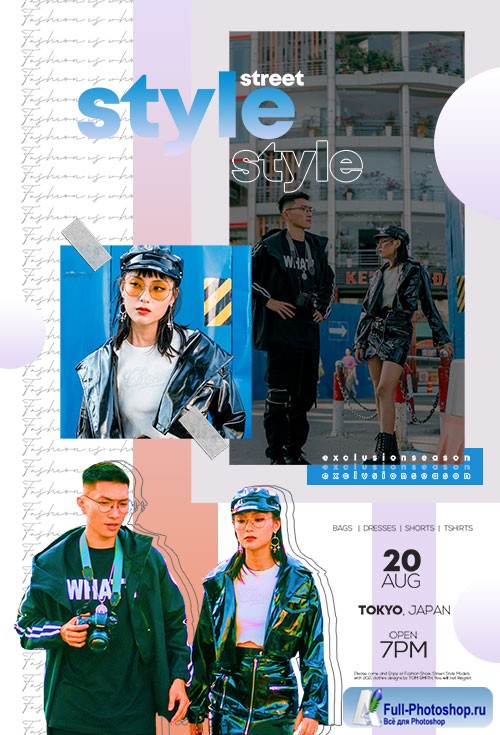 Fashion Week  - Premium flyer psd template