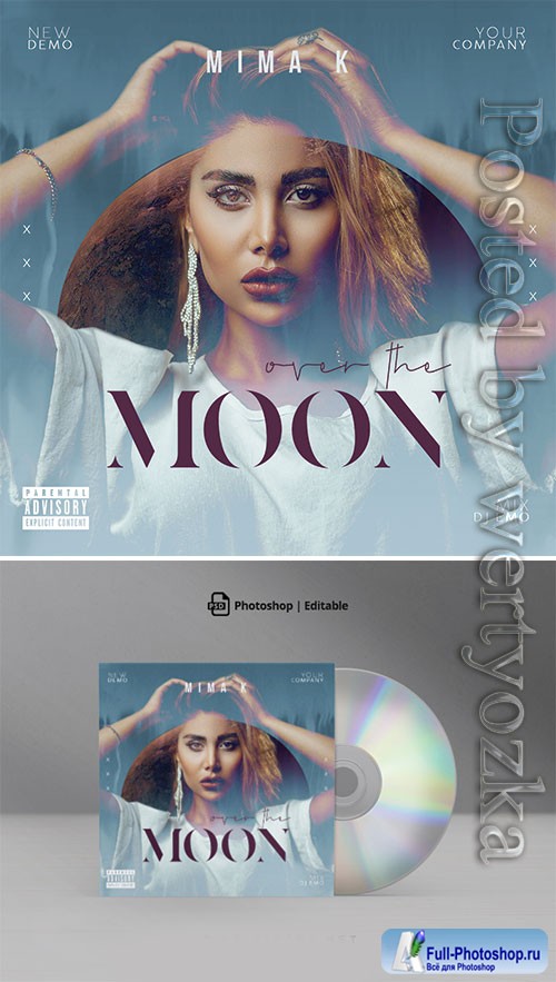 Over The Moon CD Cover Artwork