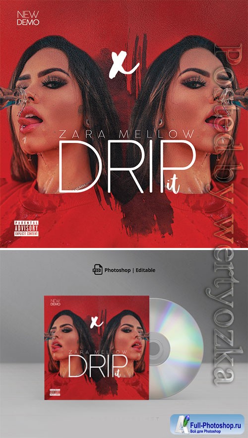 Drip it Mixtape CD Cover Artwork