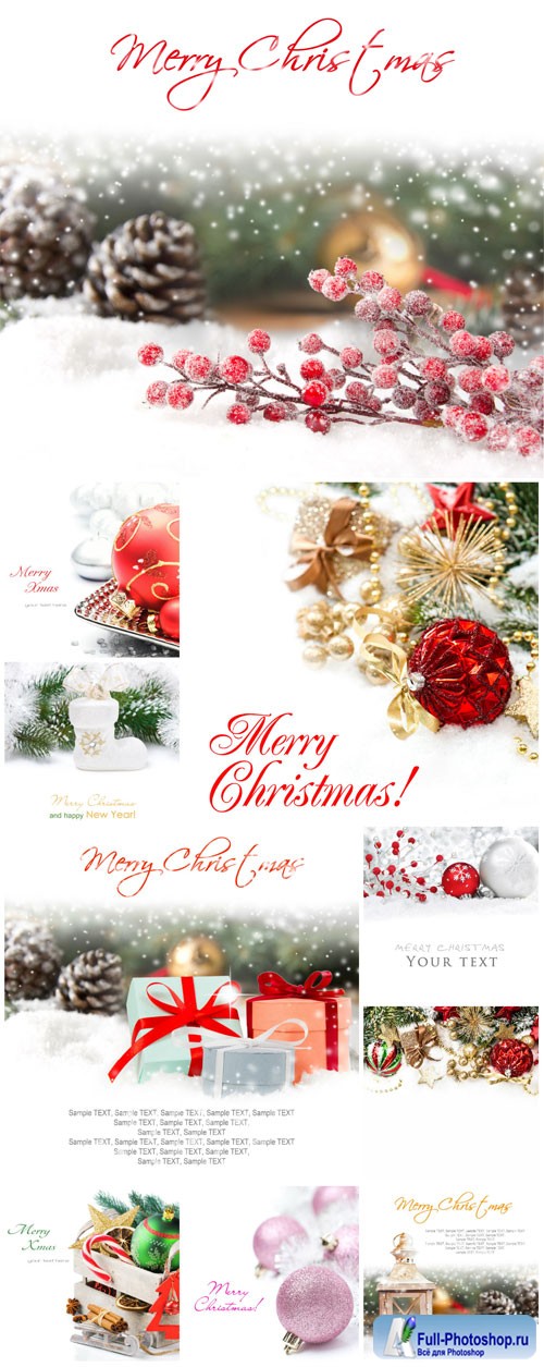 New Year and Christmas stock photos 2