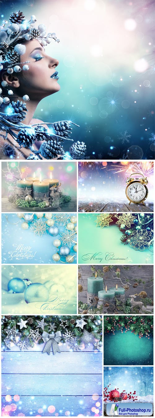 New Year and Christmas stock photos 45