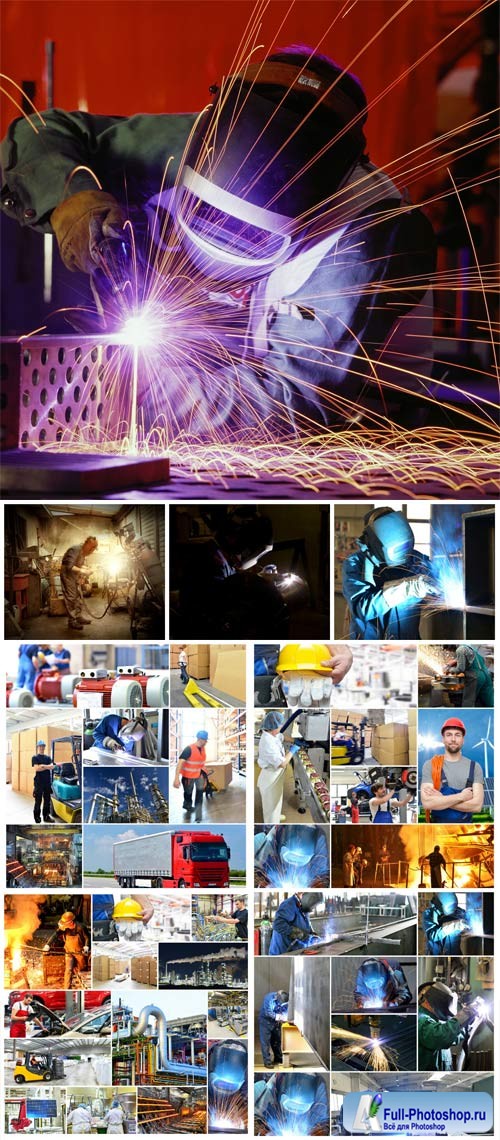 Welders stock photo