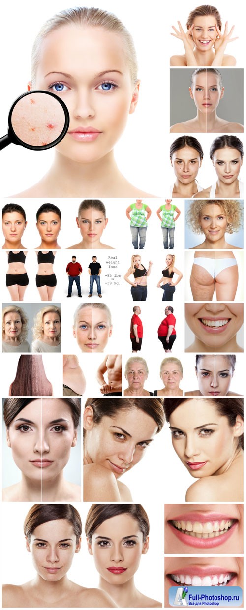 Beauty and skin care stock photo