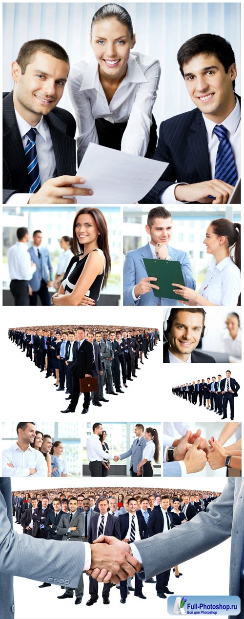 Business team, business people stock photo