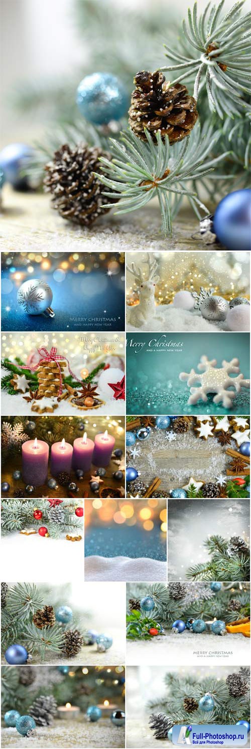 New Year and Christmas stock photos 53