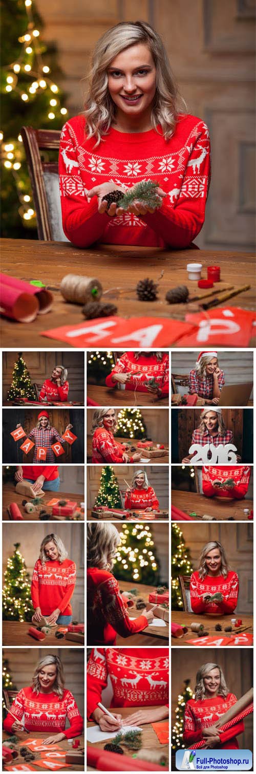 New Year and Christmas stock photos 75