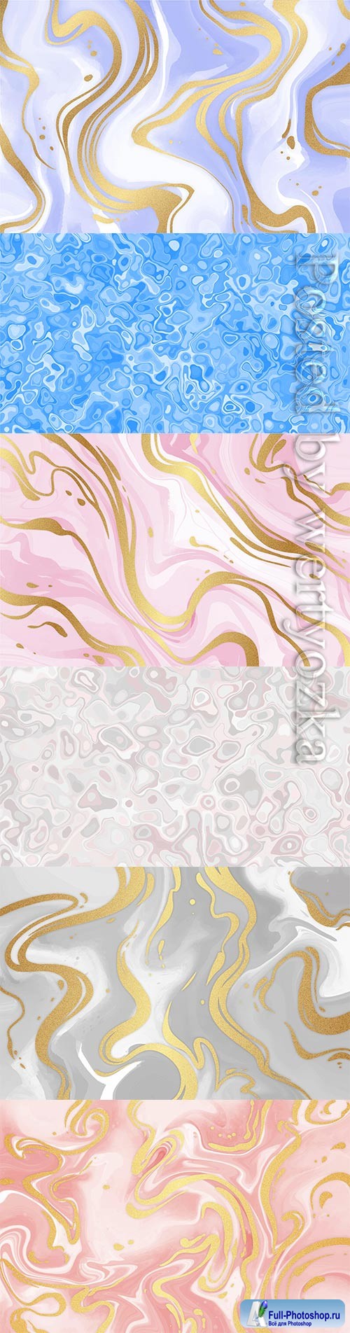 Marble backgrounds in vector