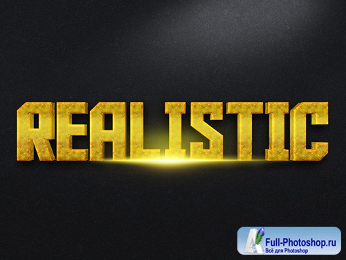 3D Gold Text Effect PSD Design Template vol 17