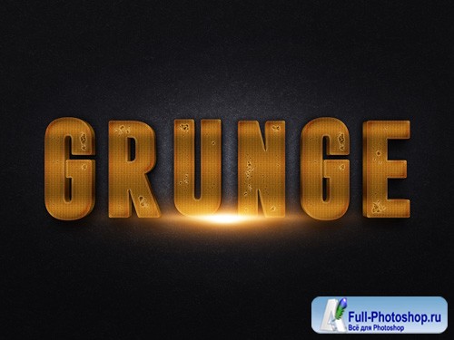 3D Gold Text Effect PSD Design Template vol 13