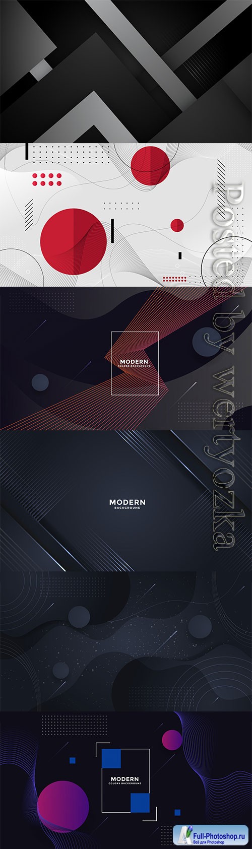 Dark 3d geometric vector background template design