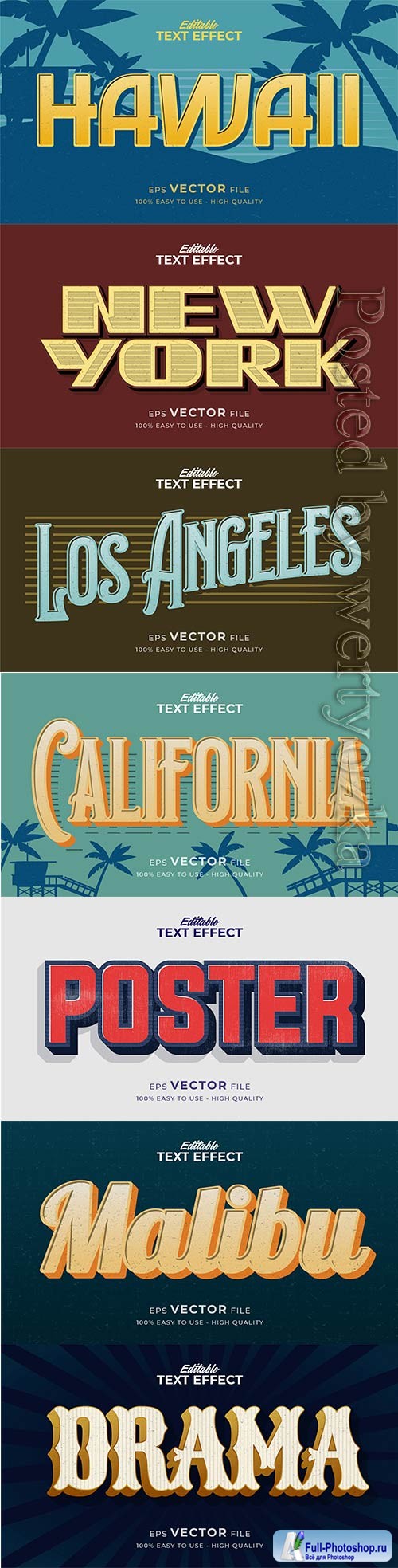 3d editable text style effect vector vol 362