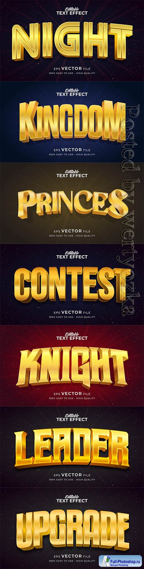 3d editable text style effect vector vol 357