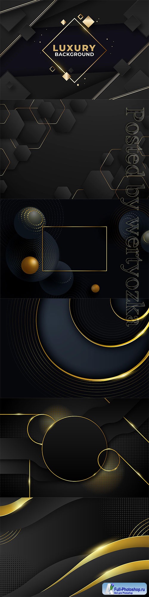 Luxurious golden vector background