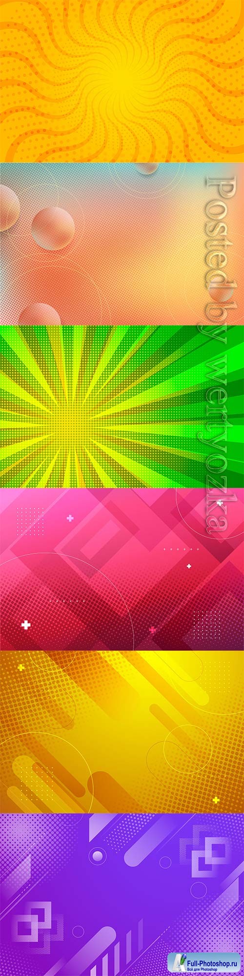 Colorful abstract vector background