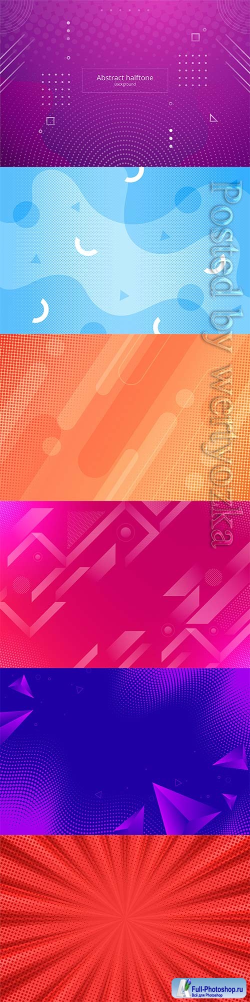 Abstract colorful vector background