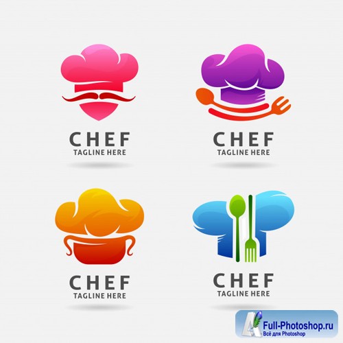 Chef logo vector design