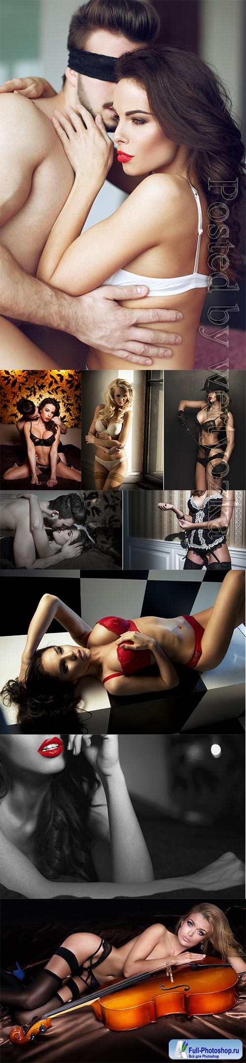 Luxury women in lingerie posing stock photo vol 16