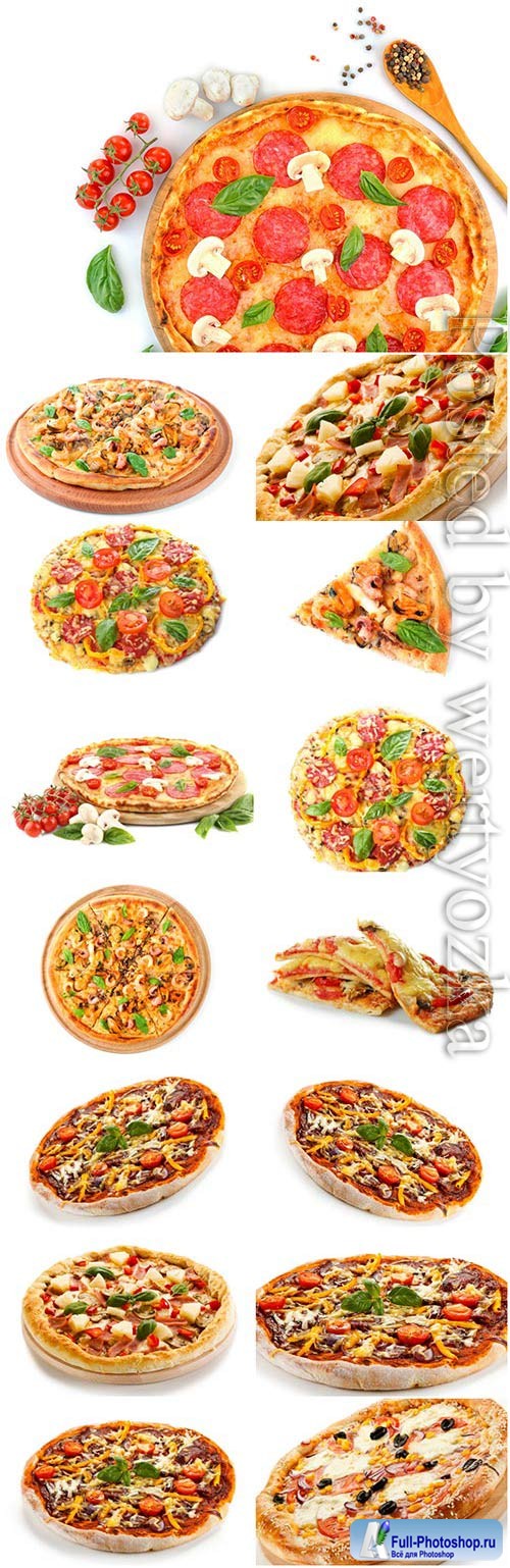 Delicious pizza stock photo
