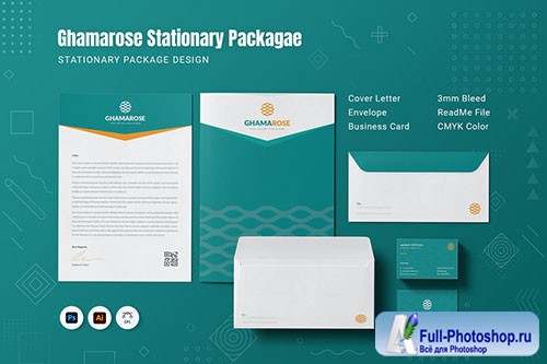 Ghamarose Stationary device for brand identity