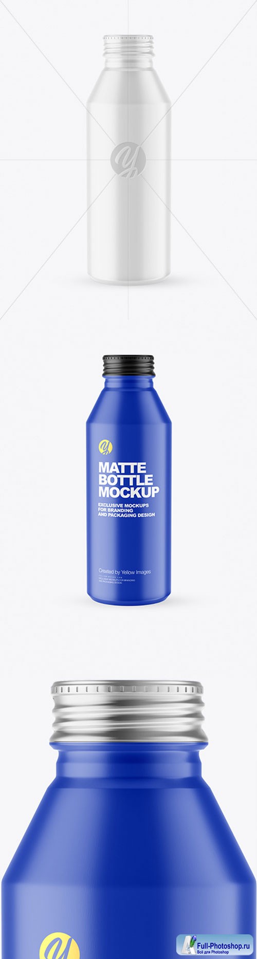  Matte Drink Bottle Mockup 86549