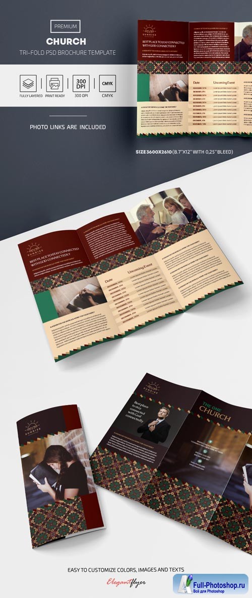 Church Tri Fold Brochure