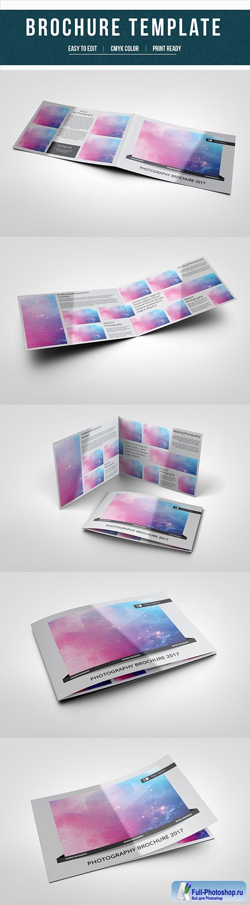 AdobeStock Photography Brochure Layout 3 179868096