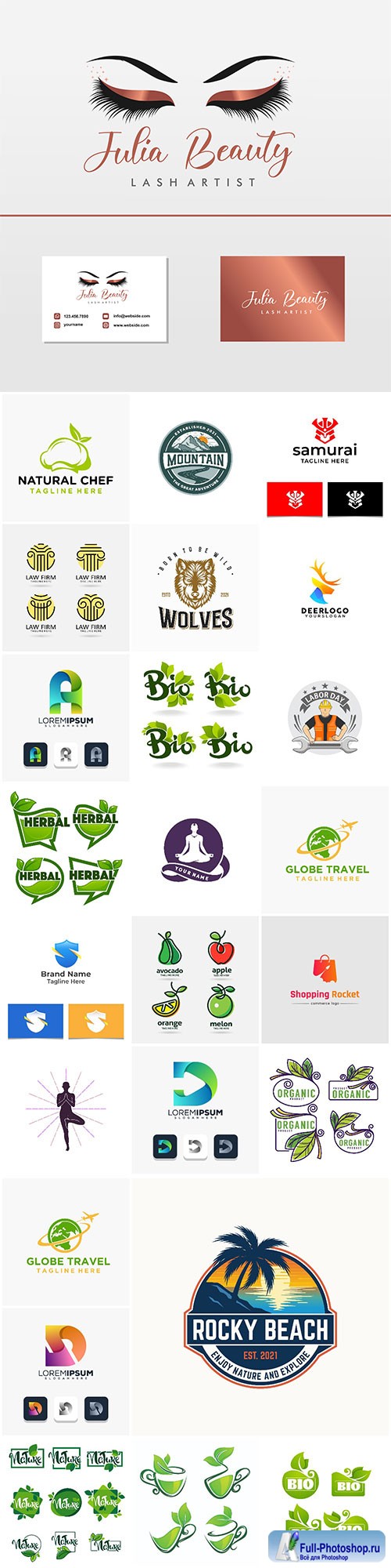 Logo collection vector design vol 9