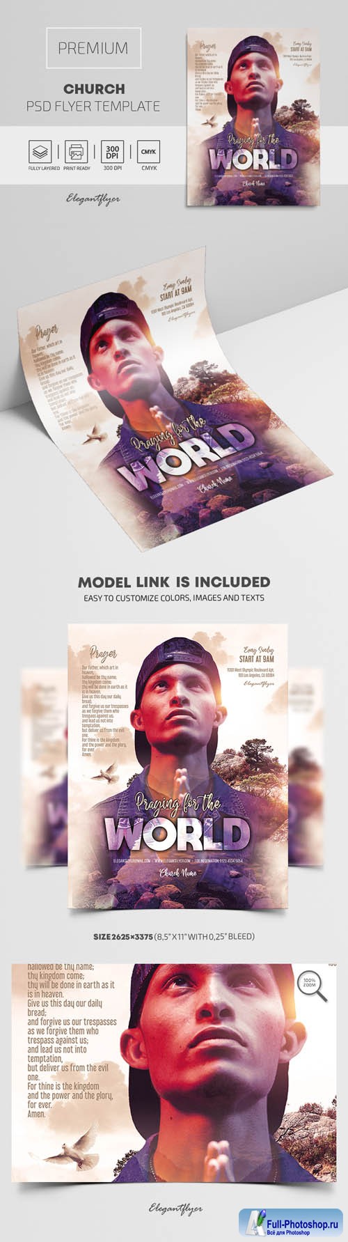 Church Premium PSD Flyer Template