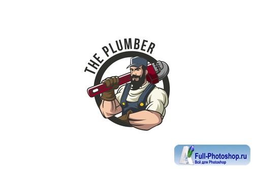 Plumber Mascot Logo Design