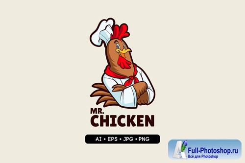 MrChicken - Mascot Logo