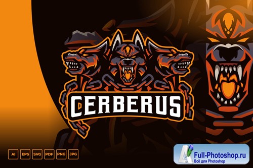 Cerberus Mascot Logo