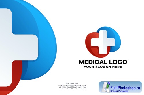 Medical Gradient Logo Template