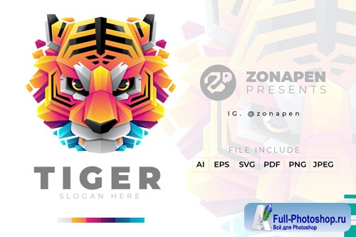 Tiger Gradient Logo