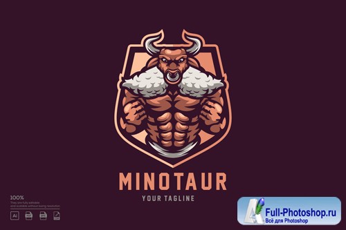 Minotaur Logo Esport