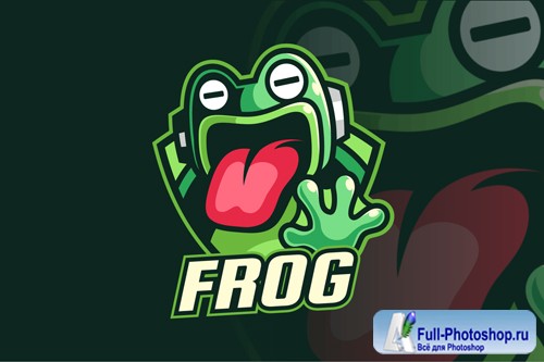 Frog Gaming Logo Design