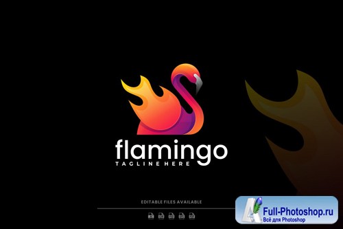 Flamingo Gradient Logo