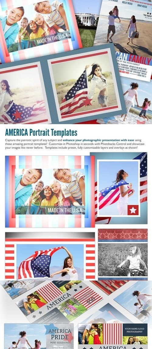 PhotoBacks - America Pack